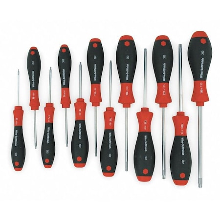 Screwdriver Set,Torx(R),12 pcs