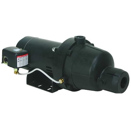 Shallow Well Jet Pump, Plastic, 1 1/2 HP