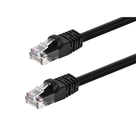 Ethernet Cable,Cat 6,Black,14 ft.