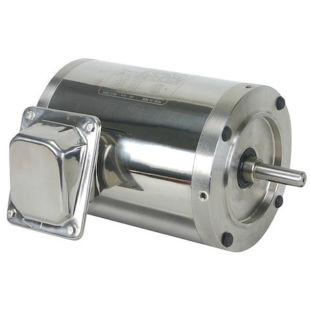 Washdown Motor,3 Ph,TENV,3/4 HP,1745 rpm