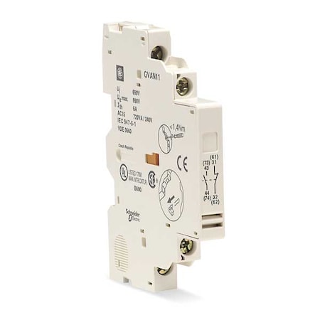 Auxillary Contact,6A,2NO