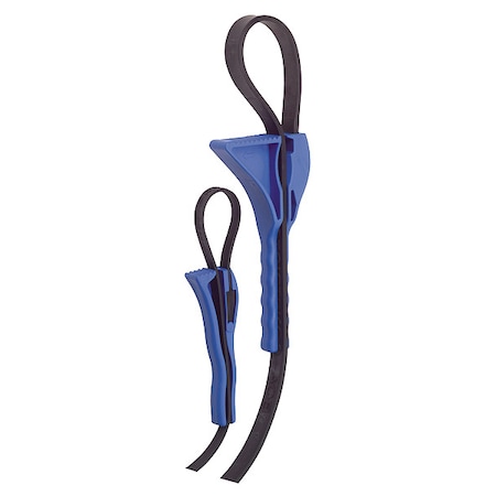 Strap Wrench Set,2 Pc,4and 12 In Dia Cap