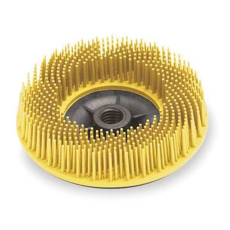 4.5" Dia. 3/4" Trim 80 Grit Bristle Disc