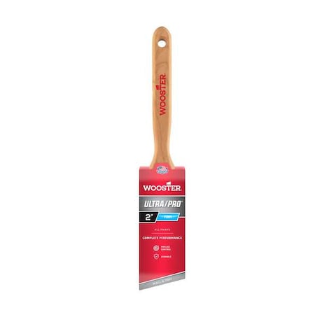 2" Angle Sash Firm, Nylon/Polyester Bristle, Paint Brush, Wood Handle