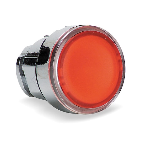 Illuminated Push Button Operator, 22 mm, Red