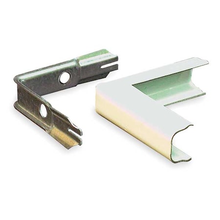 External Elbow Raceway, 500 Series, 1 Channel, 3/4 in W, 0.53 in H, 2-3/4 in L, Ivory