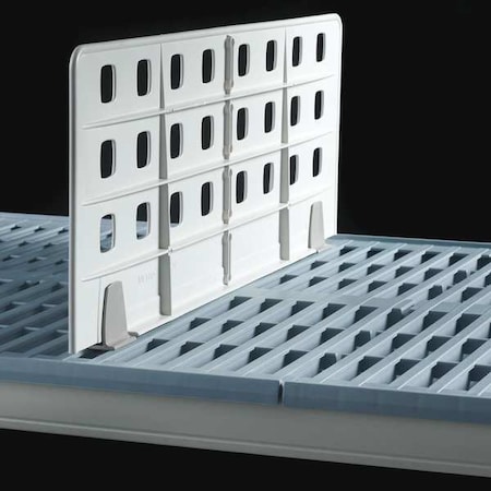 Shelf Divider,8 H x 1 in. W,PK6