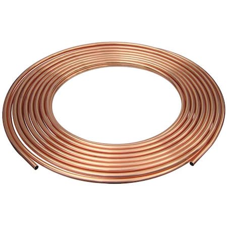 Coil Tubing, 3/8 in Outside Dia, 100 ft Length, Type ACR