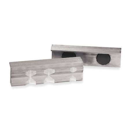 Magnetic Jaw Cap,4 In,Prism,PK2