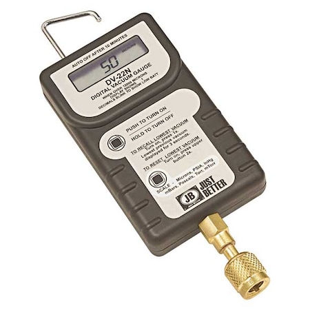 Digital Micron Gauge With Case,LCD