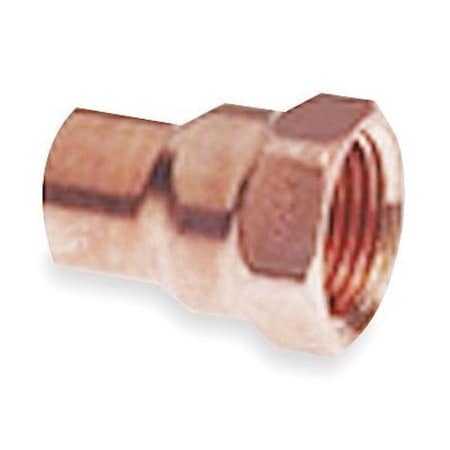 5/8" NOM C x 1/2" FNPT Copper Reducing Adapter