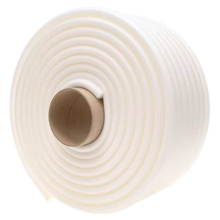 Painter's Tape, 19 mm W x 25 m L, 748 mil Thick, White, Rubber Adhesive