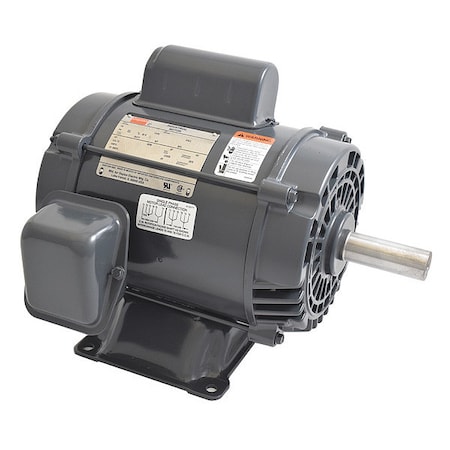 Capacitor-Start General Purpose Motor, 2 hp HP, 115/230V AC Voltage, 213 Frame