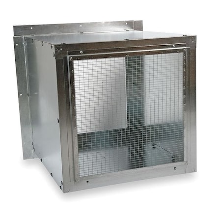 Wall Housing,Galv Steel,For 20 In Fan