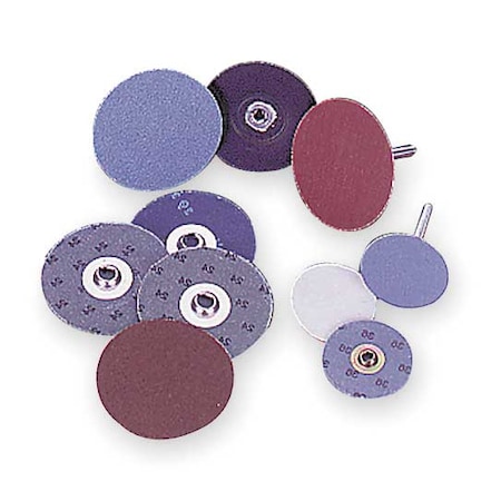 Quick Change Disc, AlO, 2in, 120G, TS, PK100