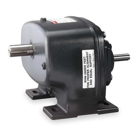 Speed Reducer, Indirect Drive, 57.5:1