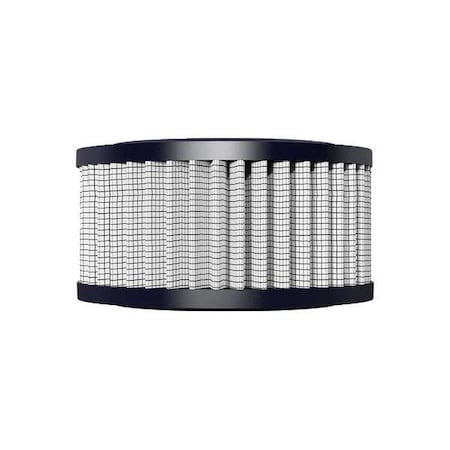 Intake Filter, Element, 3 in Inside Dia, 4 3/8 Outside Dia, 2 5/16 in H, 5 Micron, 35 cfm