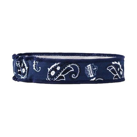 Headband, Blue, Terrycloth, One Size