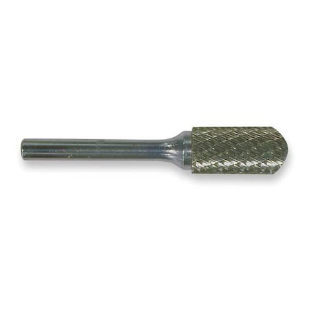 Carbide Bur,Cylindrical Ball,3/32,dbl
