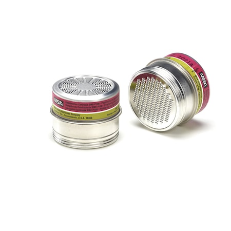 Cartridge, Comfo Chemical and Combination Cartridge, Magenta/Olive, Threaded, GME-P100, 6/Pkg