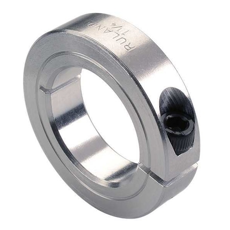 Shaft Collar,Clamp,1Pc,5/8 In,Alum