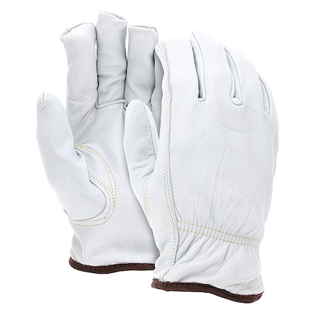 Leather Gloves, Cut Level A4 ,M 12 PK