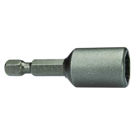 Nutsetter,1/4" Hex,1-3/4" L,Steel