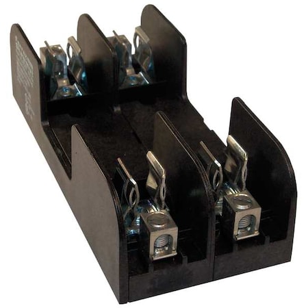 Open Fuse Block, H; K5 UL Class, 600V AC/DC Volt Rating, 2 Poles, Box Lug