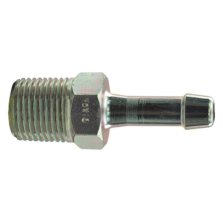 Barbed Hose Fitting,Hose ID 1",NPT