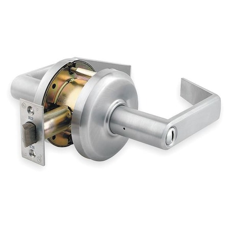 Lever Lockset, Mechanical, Privacy, Grade 2