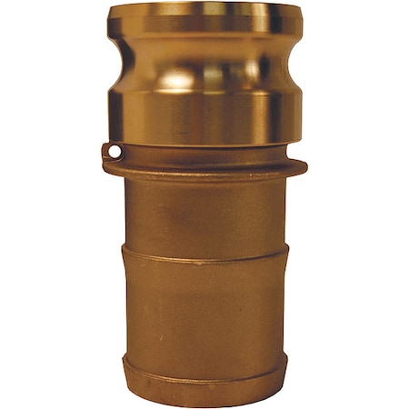 Cam and Groove Adapter,1-1/4",Brass