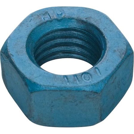 Hex Nut, M20-2.50, Alloy Steel, Class 10, Blue Phosphate, 16 mm Ht, 5 PK