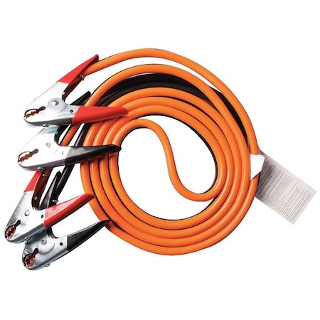 Booster Cable,HD,1 AWG,25 Ft,Parrot Jaw