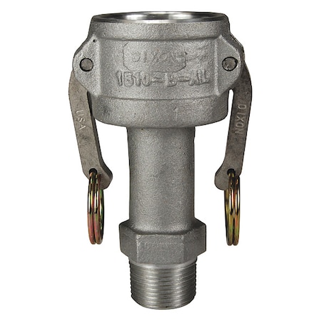Cam and Groove Coupling,1", 1-1/2",Alum