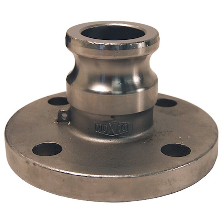 Cam and Groove Adapter,1-1/2",316 SS