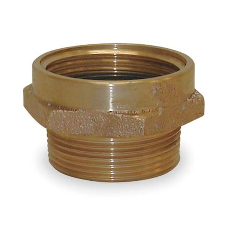 Hex Nipple,FNHxMNH,2-1/2 Inx1-1/2 In