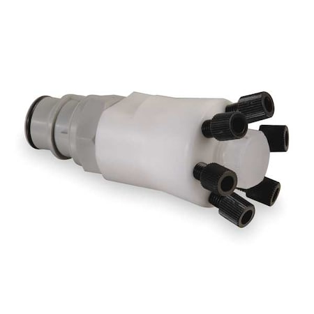 Gray/White Polypropylene HPLC Manifold