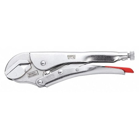 10 in Locking Adjusting Plain Grip Locking Plier