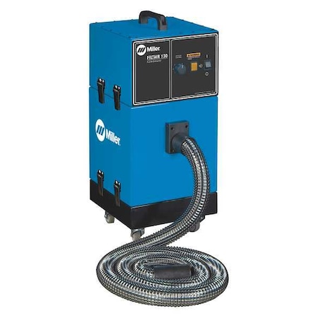 Fume Extractor,Filter 16 Sq Ft,132 CFM,