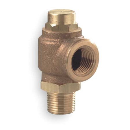 Adjustable Relief Valve,1/4x1/2 In,25psi