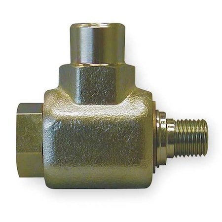 Swivel Joint,1/2 In,Zinc Plated Steel