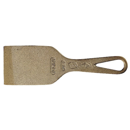 Paint Scraper, Stiff, 3", Aluminum Bronze