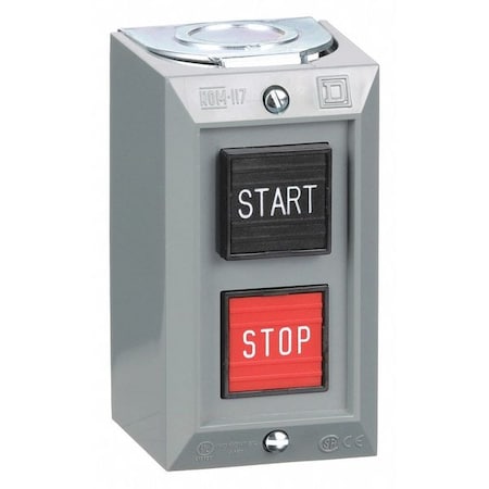 Push Bttn Cntrl Statn,1NO/1NC,Start/Stop