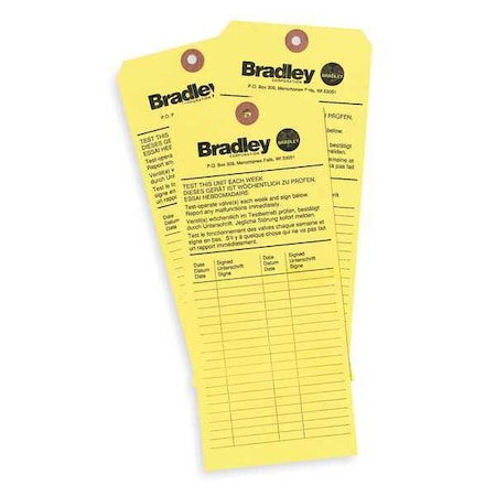 Emergency Inspection Tag