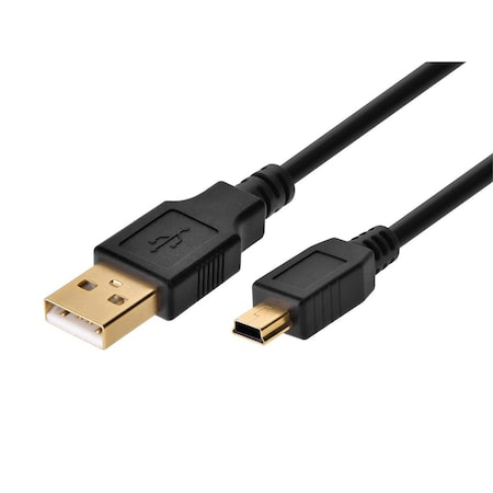 USB 2.0 Cable,3 ft.L,Black