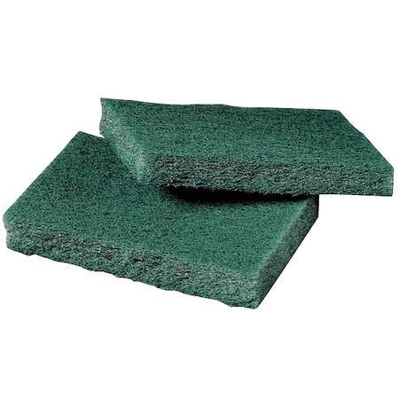 Scotch-Brite Scouring Pad,Green,4-1/2" L,3" W,PK80