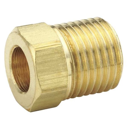 3/8" Inverted Flare x MNPS Brass Flare Nut 10PK