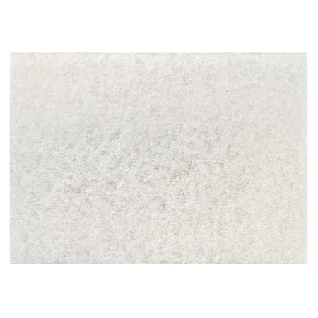 Polishing Pad,28 In x 14 In,White,PK10