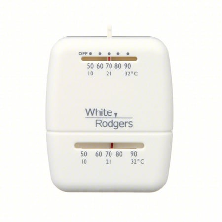 Economy Mechanical Thermostats, 1 H, 0 C, Hardwired, 24VAC