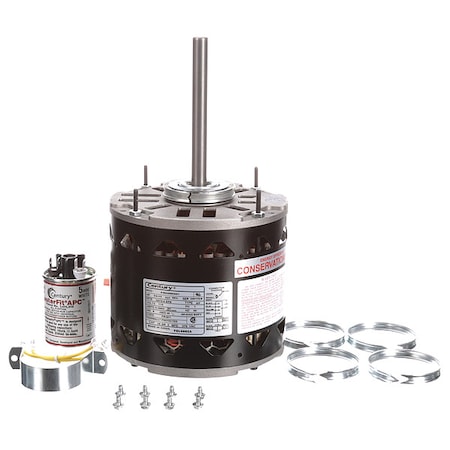 Motor,PSC,3/4 HP,1075 RPM,115V,48Y,Open
